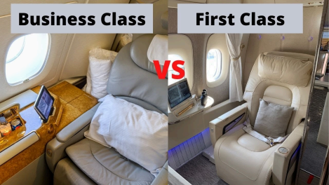 Business Class vs First Class Turkish Airlines Cabin